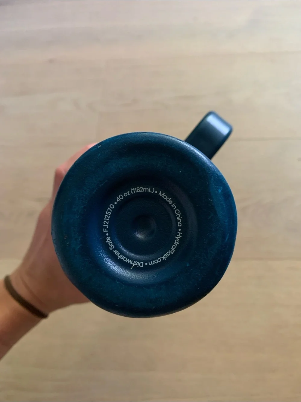 REI Hydro Flask 40oz All Around Travel Tumbler Navy New Straw Coffee Tea Cup